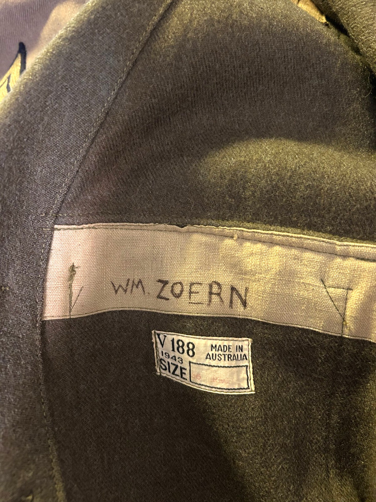 WWII Named US Australian Made Ike Jacket / Uniform