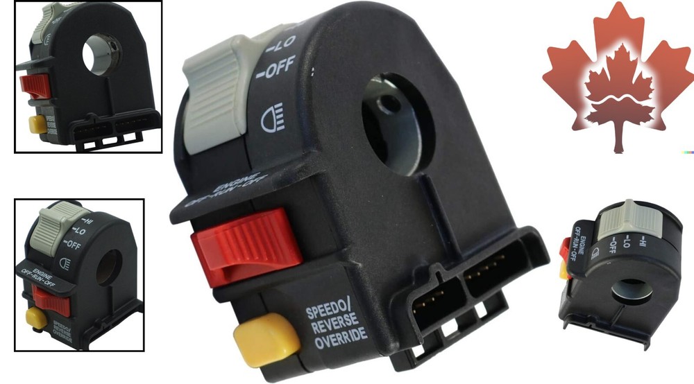 Reliable Left Handlebar Switch for Polaris - Hi Lo On-Off Kill Start Button