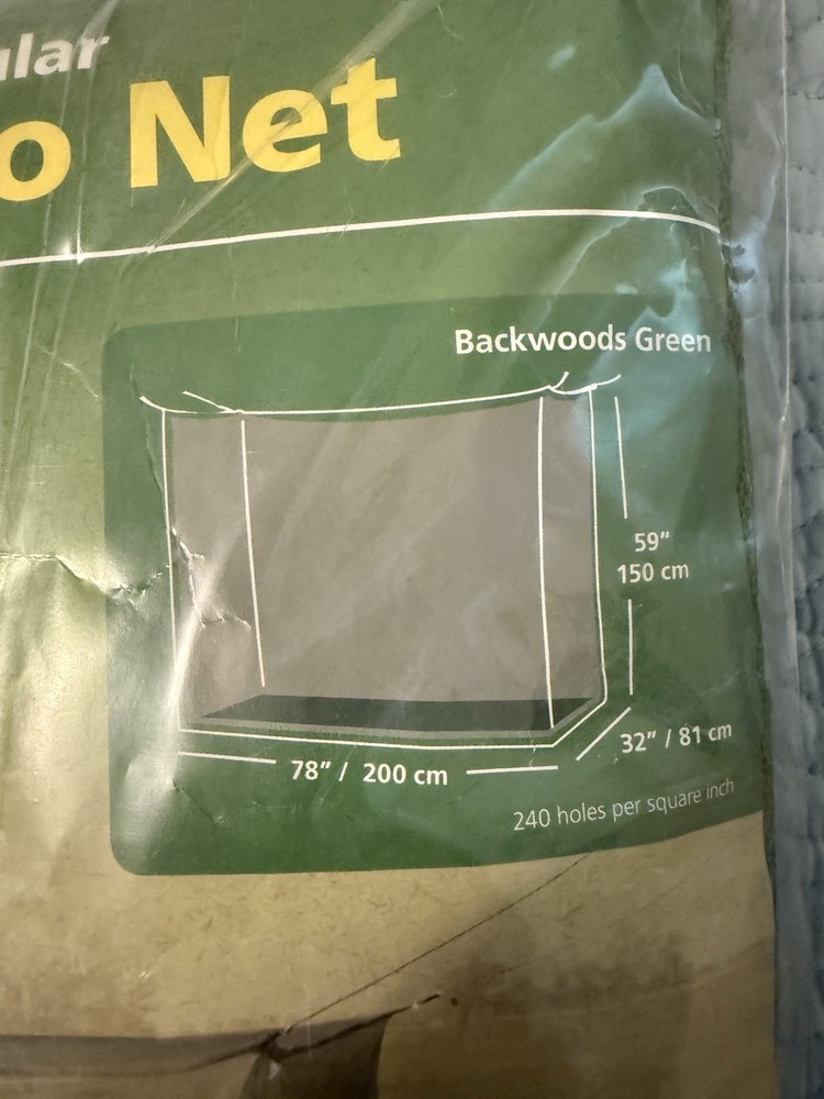 Coghlan's Rectangular Mosquito Net Polyester, 32x78x59 Inches