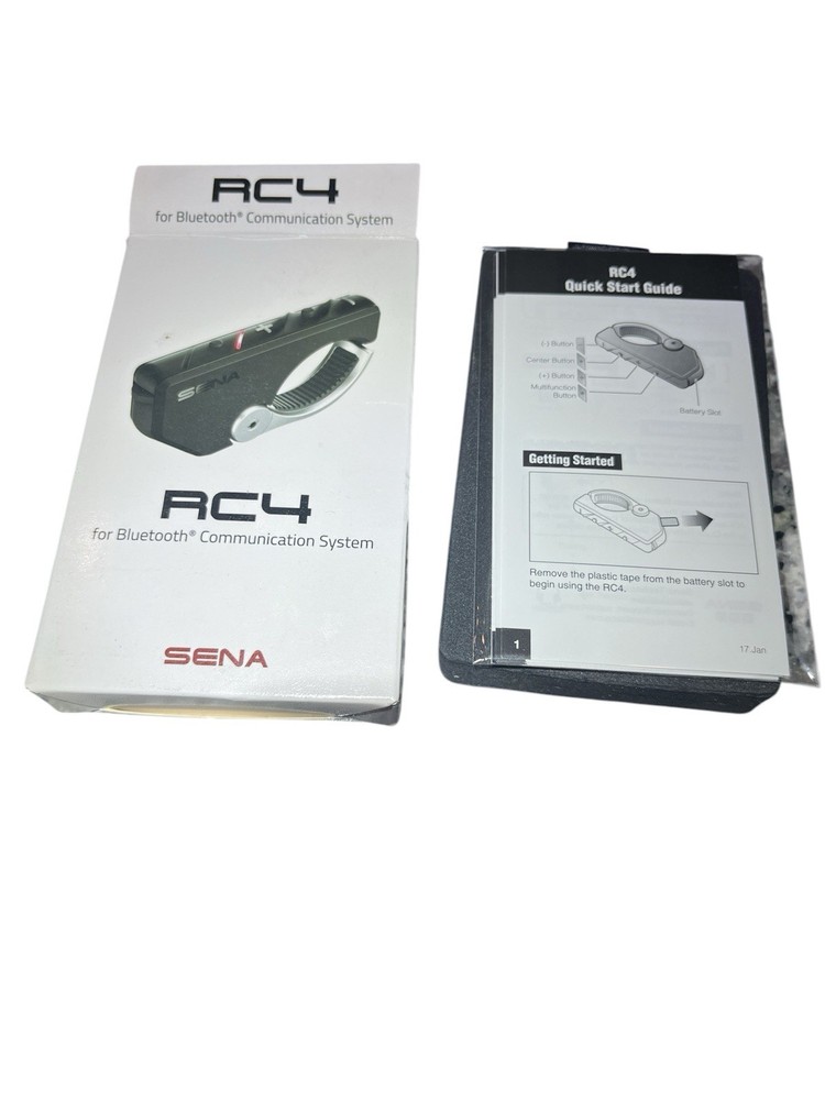 Sena RC4 4-Button Handlebar-Mount Remote Control for Sena Communication Devices