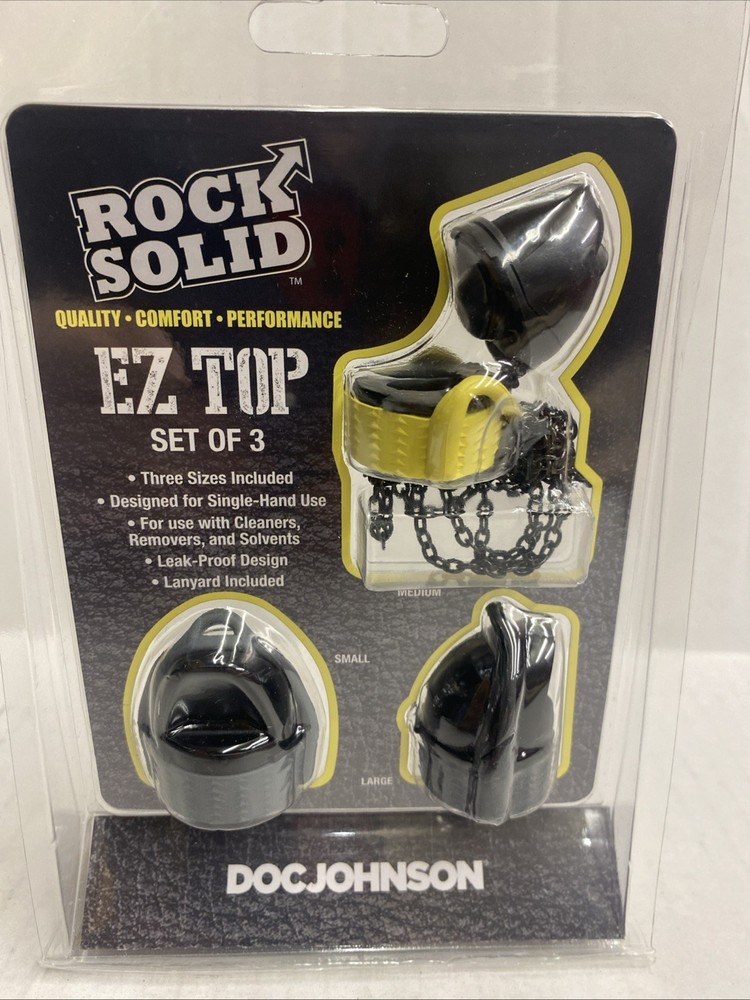 Rock Solid Ez Top Set Of 3 Replacement Caps