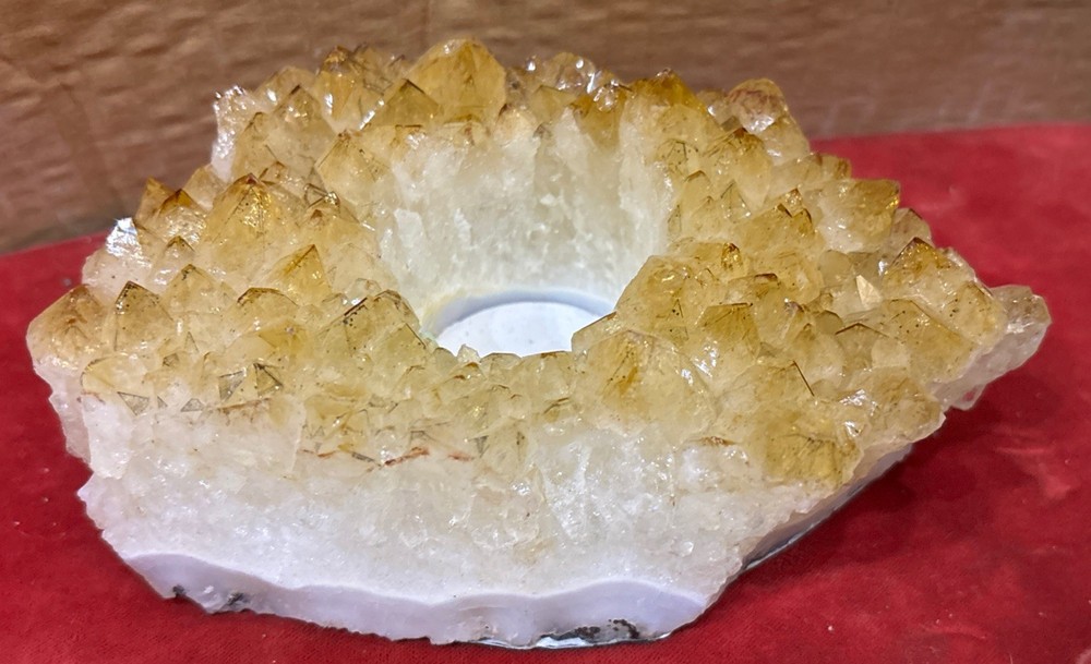 Citrine Candle Holder