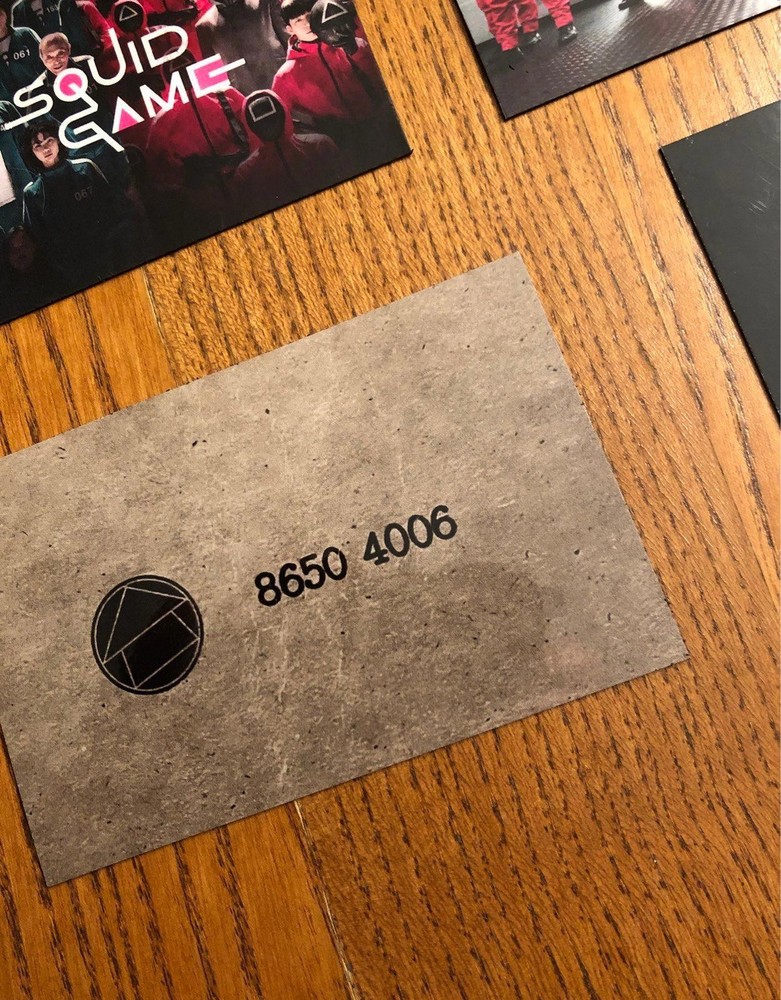 Squid Game fridge magnets