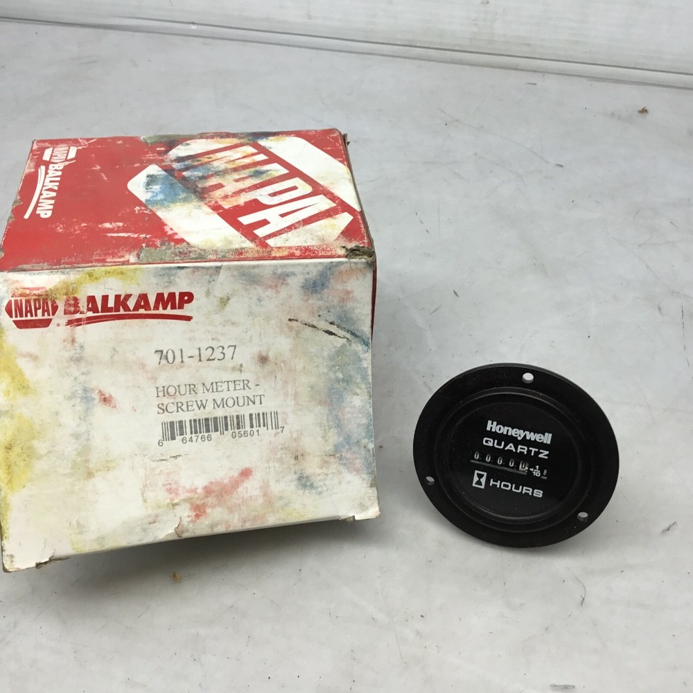 NAPA Balkamp 701-1237 Hour Meter Screw Mount