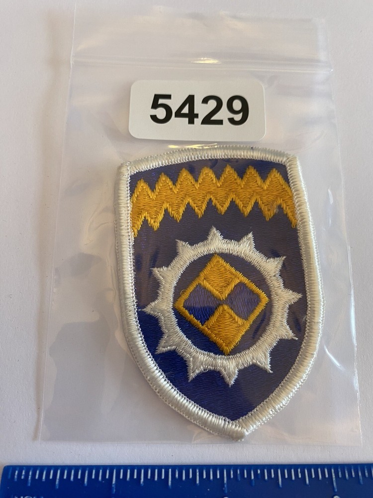 US Army Alaska Support Command Patch Full Color Patch INV5429