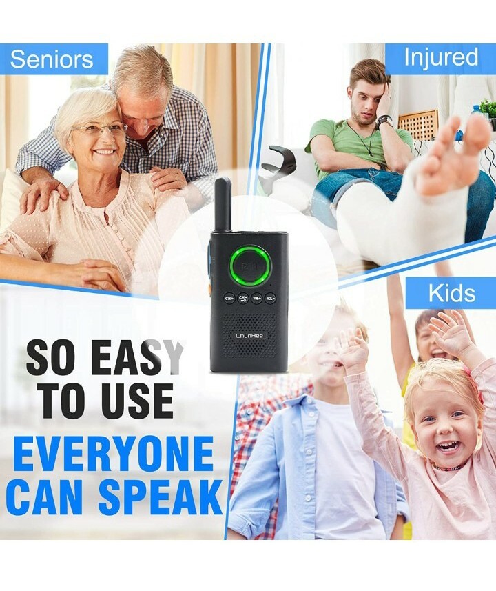 Chunhee Wireless Intercoms for home,camping,hiking,vacation4pack See Description