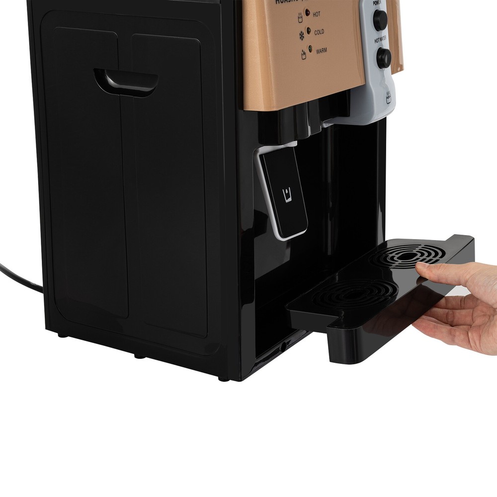 Countertop Water Dispenser Hot Cold Water Cooler Drinking Machine Top Loading