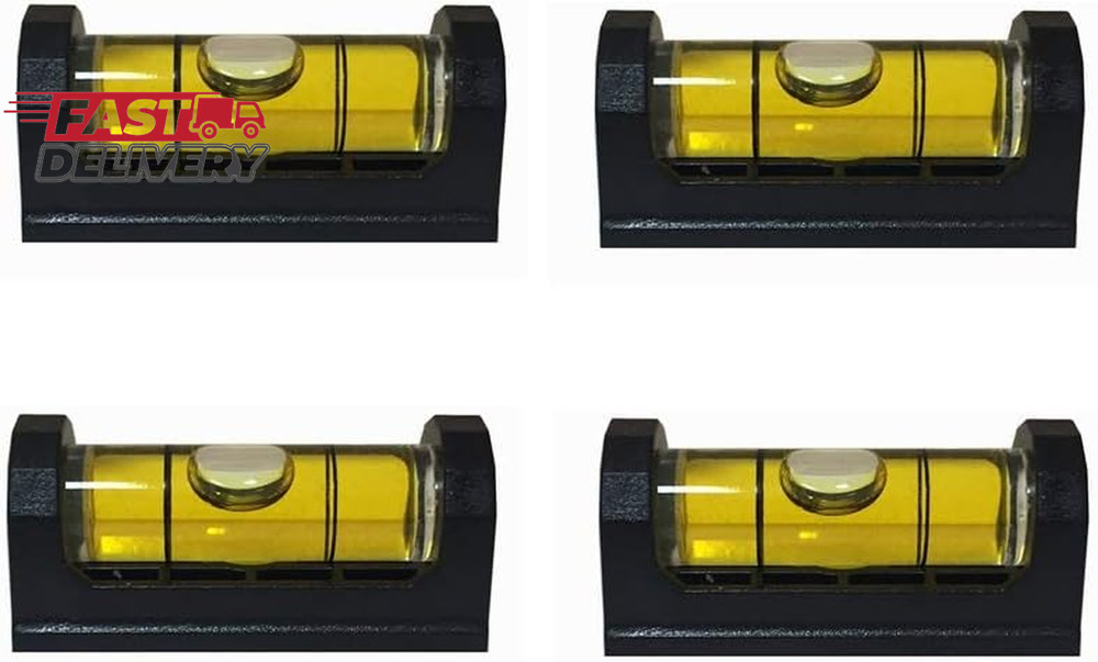 4Pcs Gunsmith Level, Scope Mounting Leveling Bubble Tool with Magnetic Base