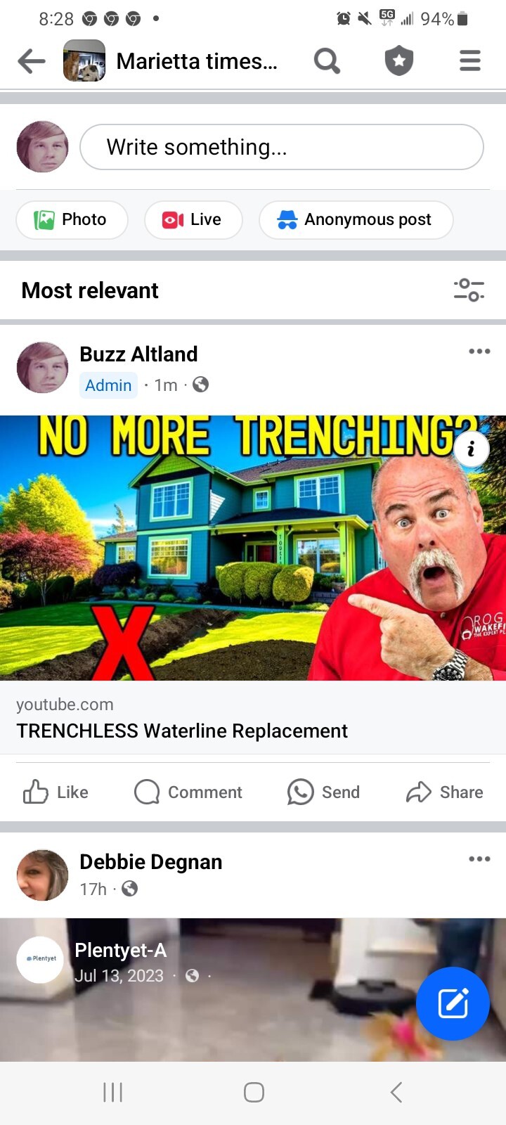 Waterline Slitter Trenchless Pipe Replacment Tool SHORT SHIPPING TIME THIS ONE