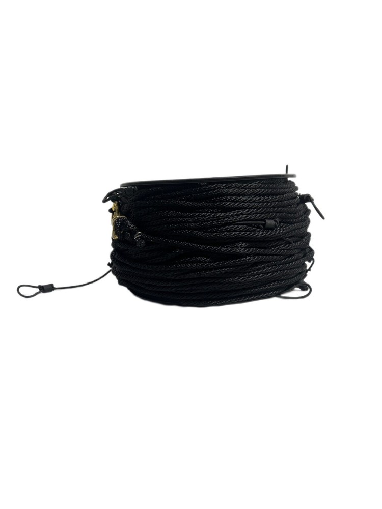 #8 Solid Braid Stealth Trotline 150′ with 1/8 Snoods 6′ Spacing