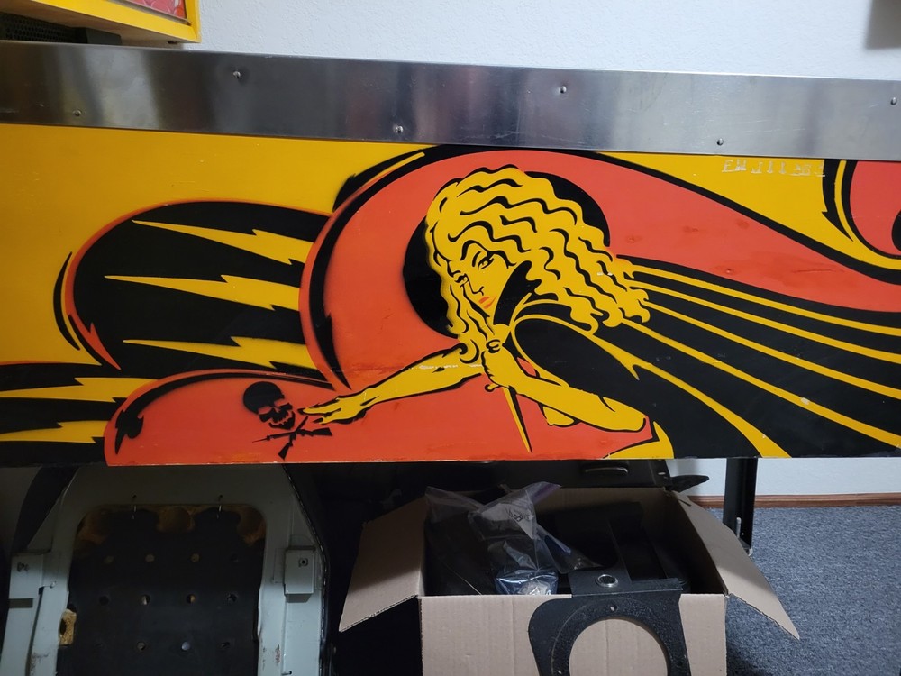 Vintage Mata Hari Pinball Machine, 1978 (Solid State)