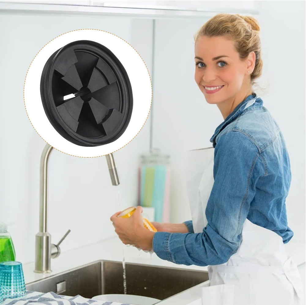 Upgraded EPDM Rubber Splash Guard for Insinkerator Evolution Series 2 Pack