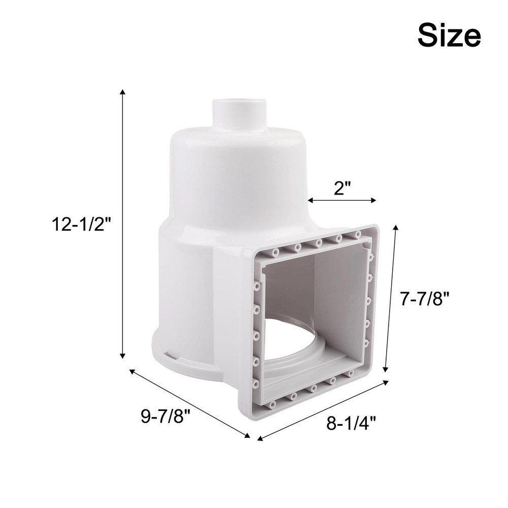 Cleansing Your Swimming Experience 6inch Above Ground Pool Wall Skimmer System