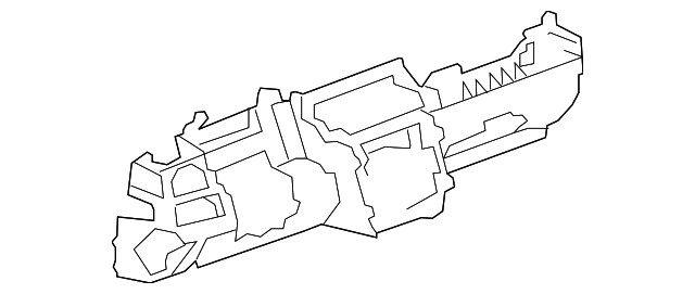 Genuine GM Light Titanium Instrument Panel Lower Trim Panel 25938046