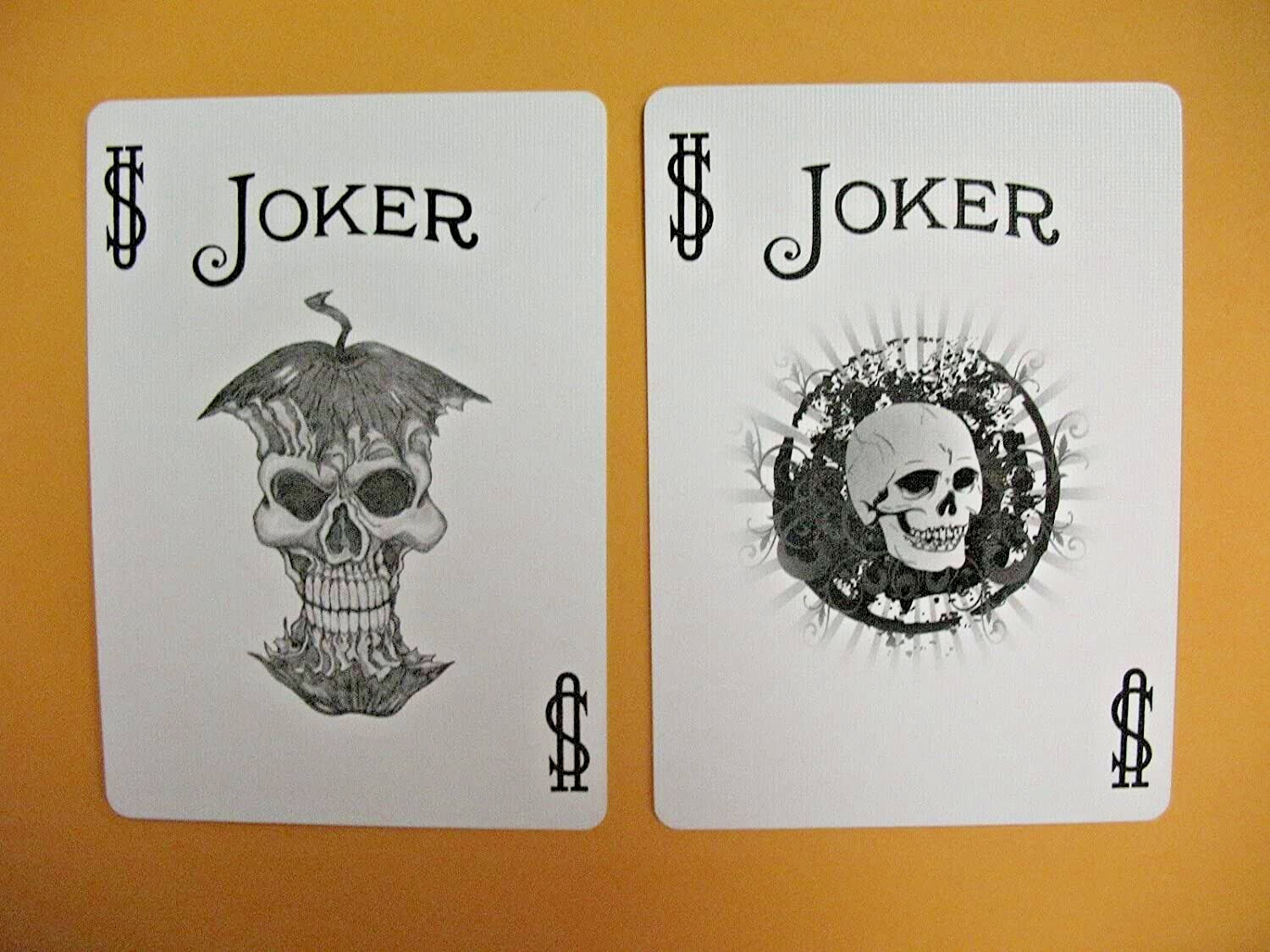 Rare Bicycle Black Nuclear Bad Apple Trace Poker Playing Cards Rider Back Deck