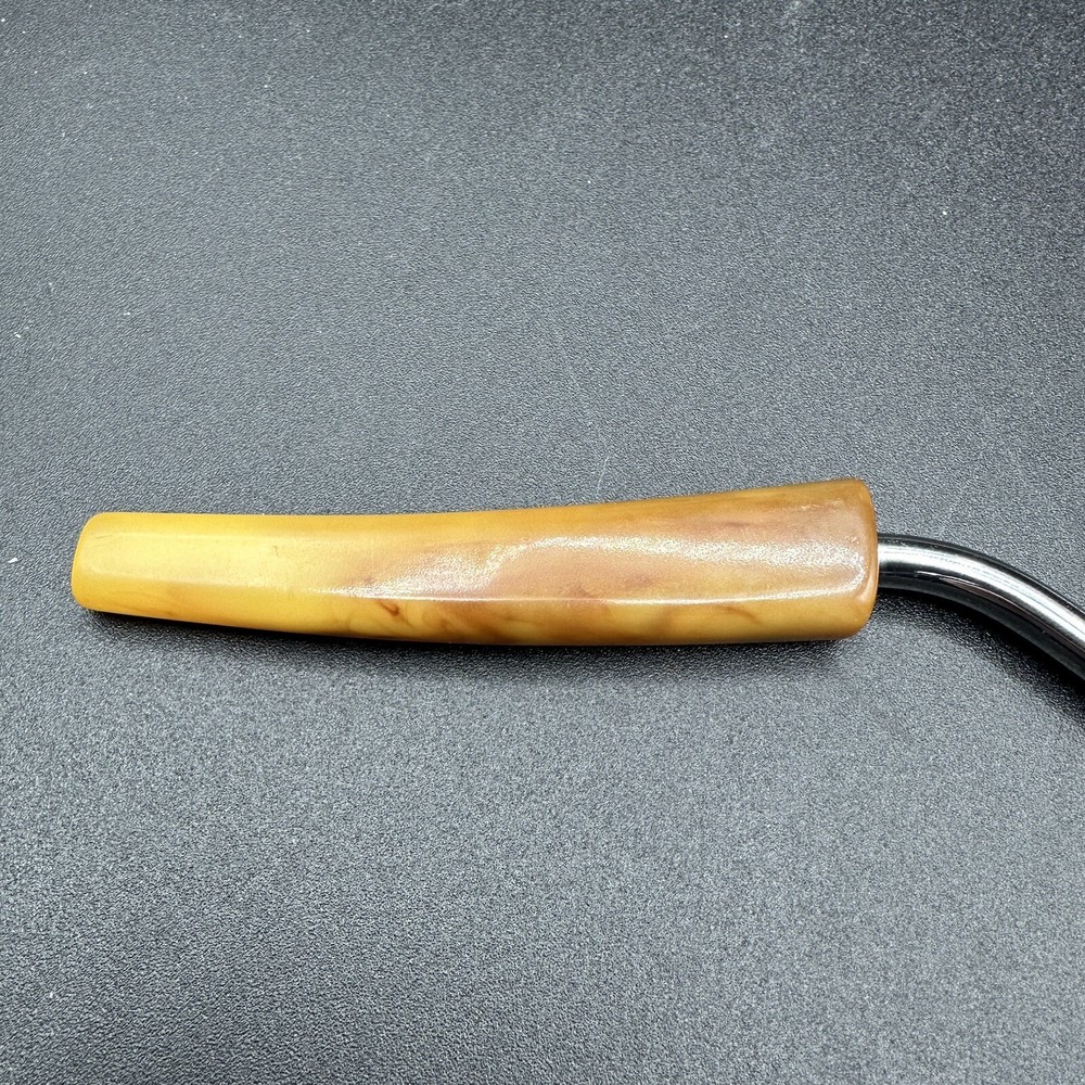 Vintage Bakelite Kitchen Tools Hostess Set Cheese Slicer Angel Cake Comb Fork
