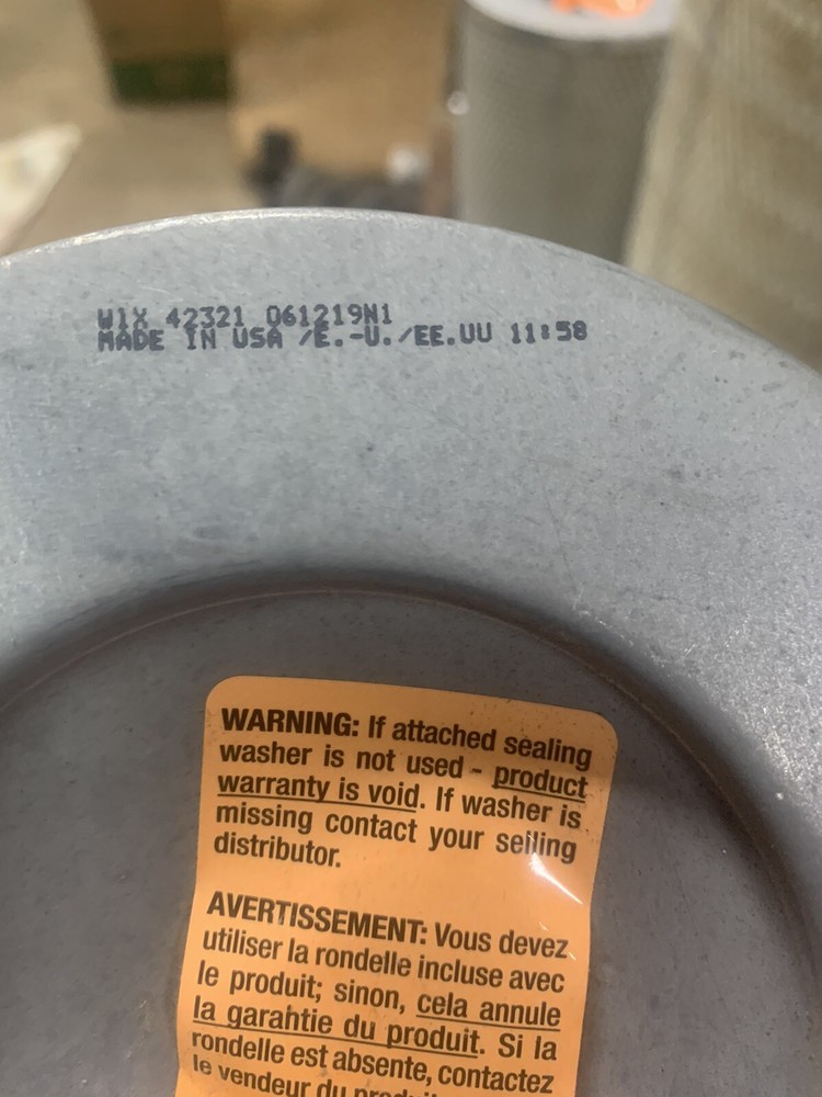 WIX 42321 FILTER NEW NO BOX