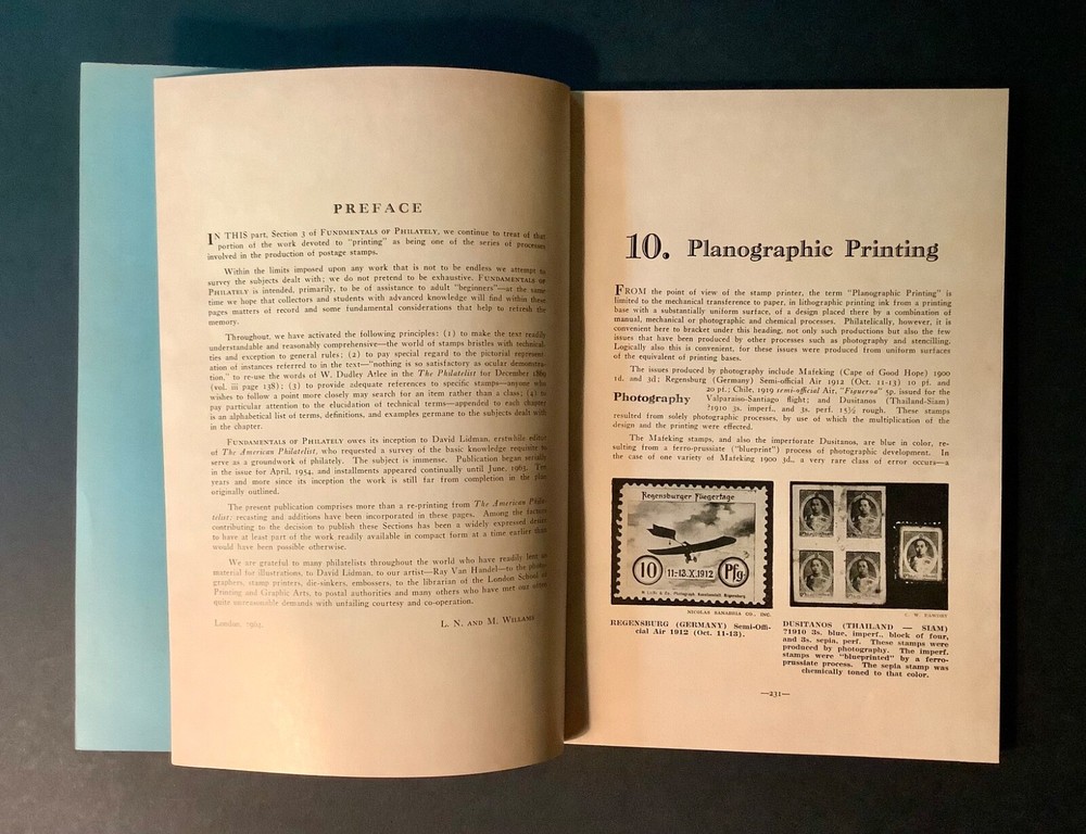 FUNDAMENTALS OF PHILATELY Vols 3-5 1964-68 APS Generously Illustrated Softcover