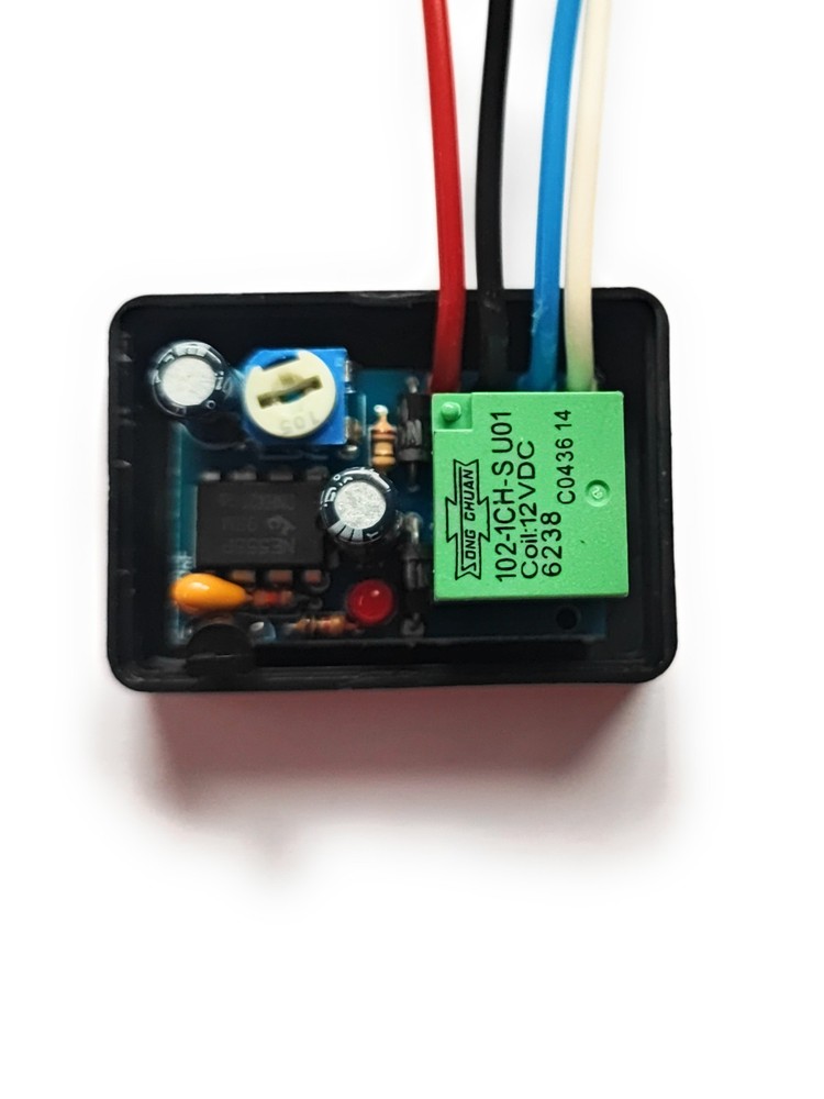 12V Delay ON Timer Relay 1–150s 20A Direct Output Car DRL Module