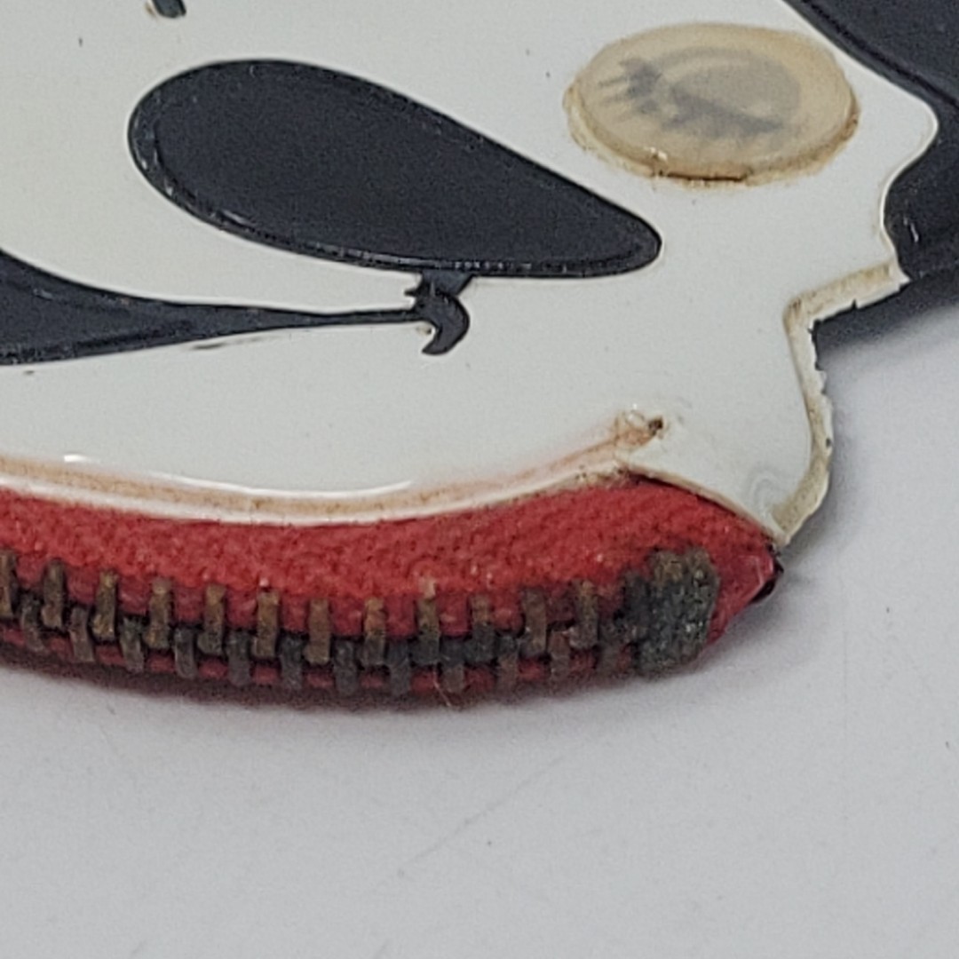 Vintage Disney Pinocchio Zippered Vinyl Coin Purse - Moving Eyes - Early 1960s