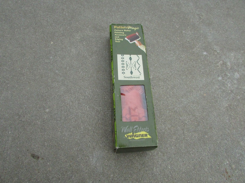 Pattern Magic Wagner Wall Effects SOUTHWEST Design Roller & Edging Tool Paint