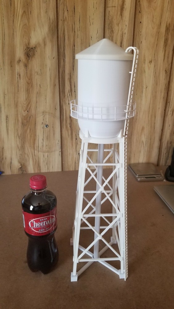 O Scale Water Tower 3D printed 