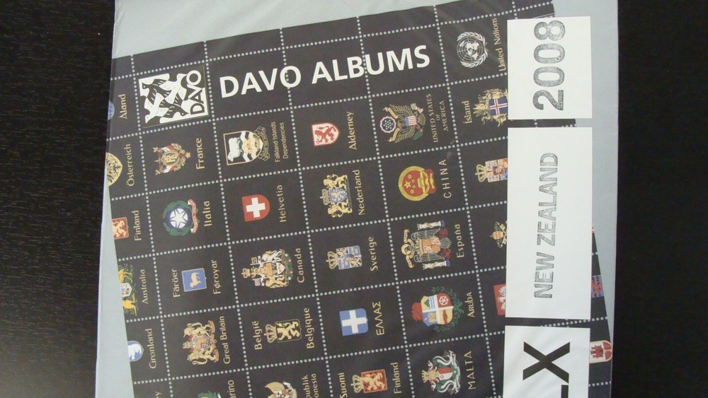 DAVO LUXE HINGLESS SUPPLEMENT NEW ZEALAND 2008  FREE SHIPPING