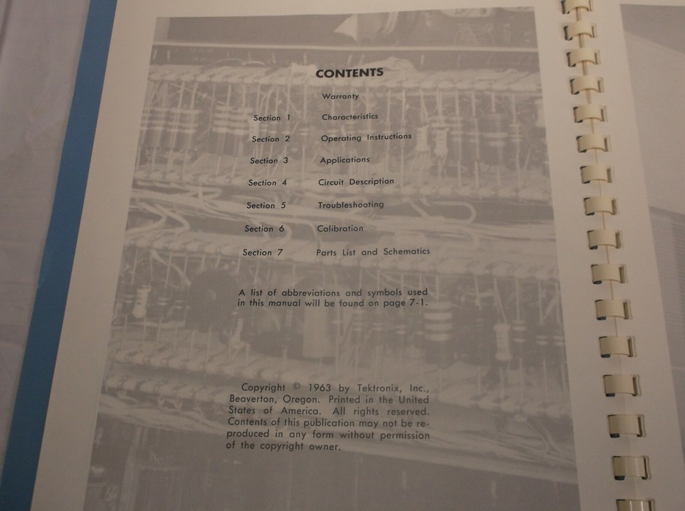 TEKTRONIX 2B67 TIME BASE INSTRUCTION MAINTENANCE MANUAL 1963