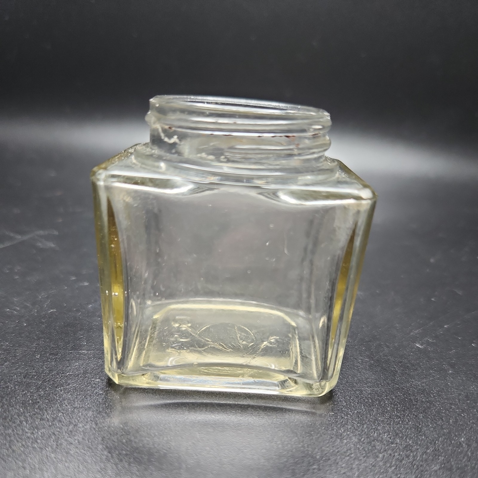 Antique SANFORD'S Ink Glass Bottle ,no top Plain design.