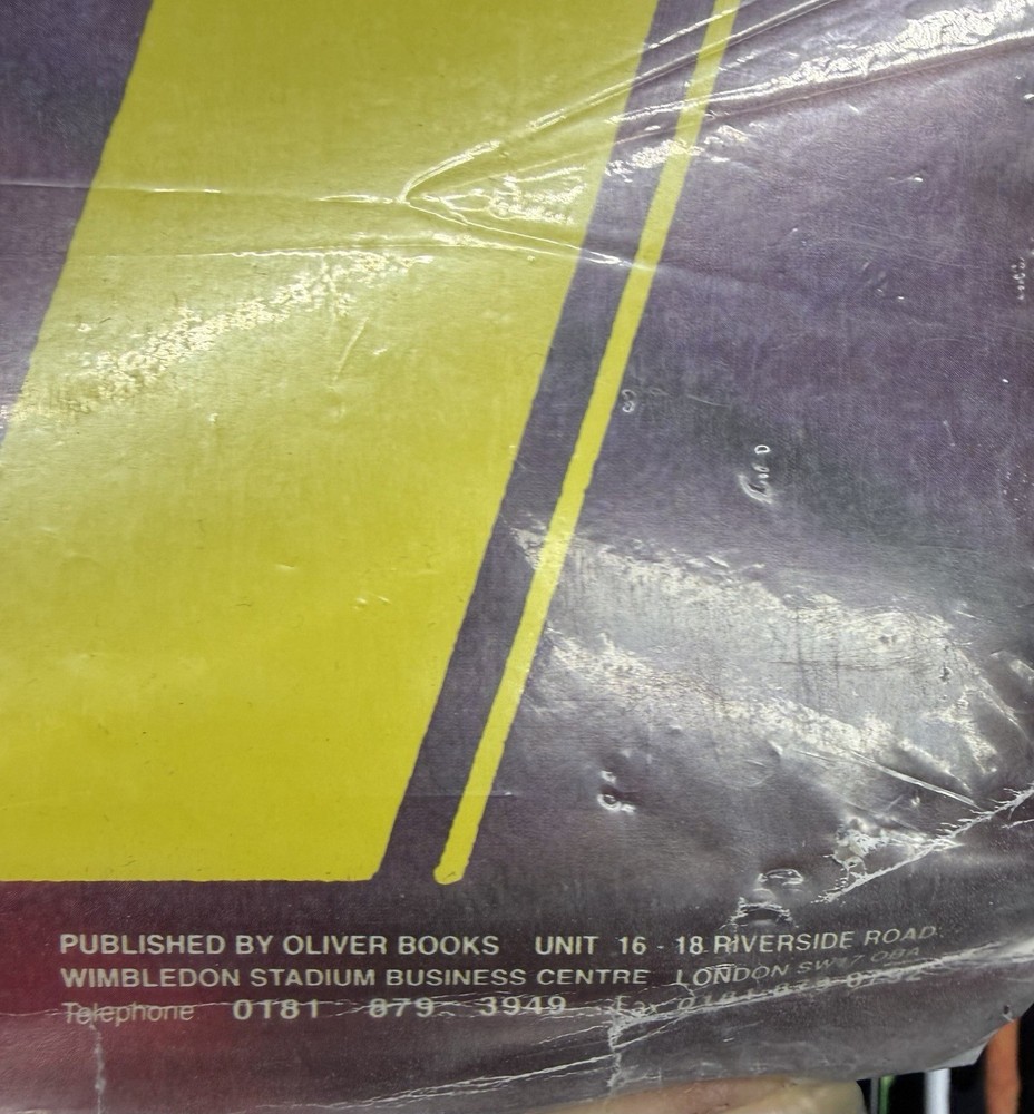 Ace Frehley Autographed Poster-24 X 36”