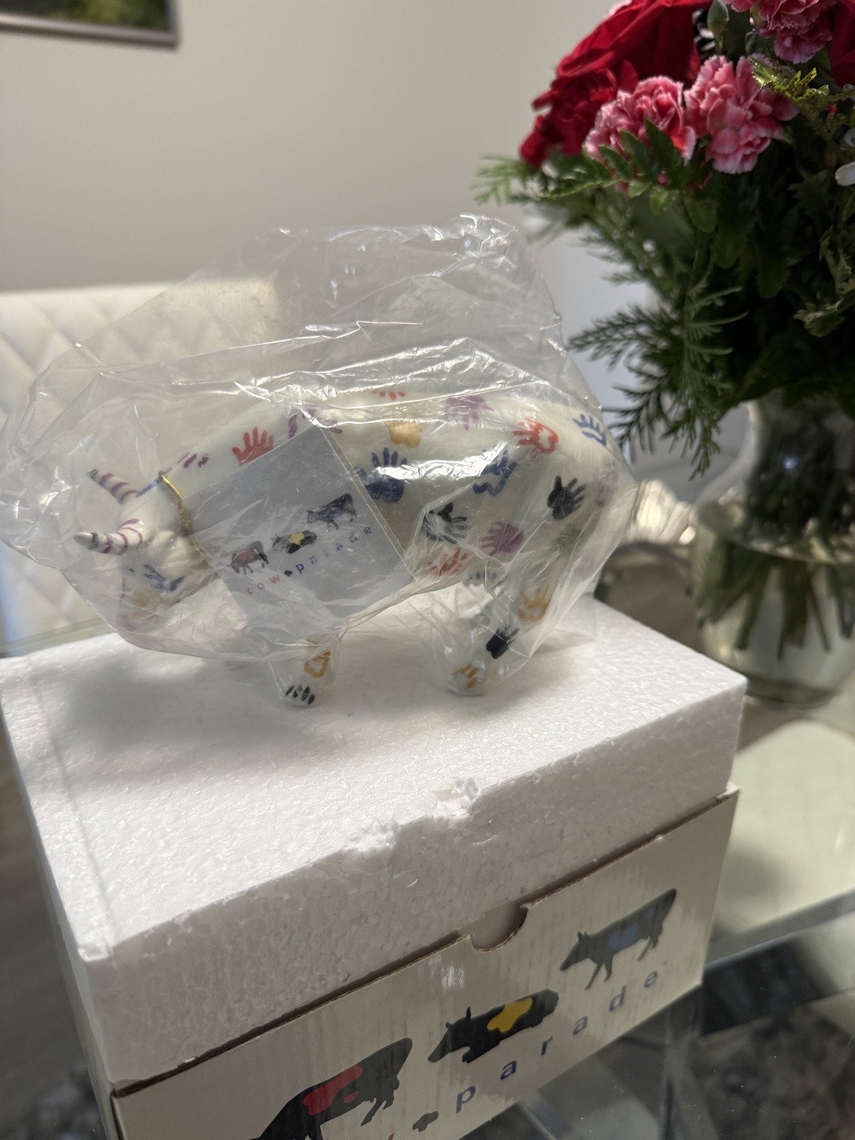 Cow Parade HANDSOME Cow figurine Collector's NEW with Tag#9153 Westland Giftware