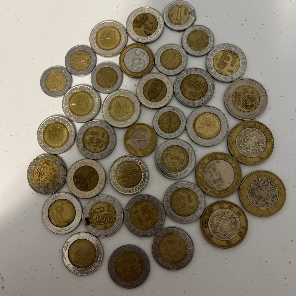 bulk foreign coins lot