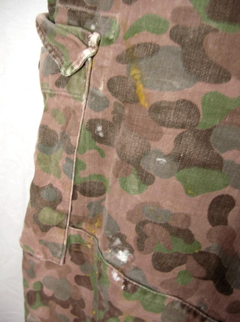 VINTAGE HBA 1972 Austrian AUSTRIA ARMY M57 Pea Dot CAMO FIELD TROUSERS