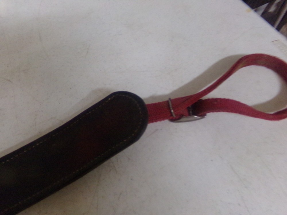 Leather Breast Collar - Red Ties (Used)