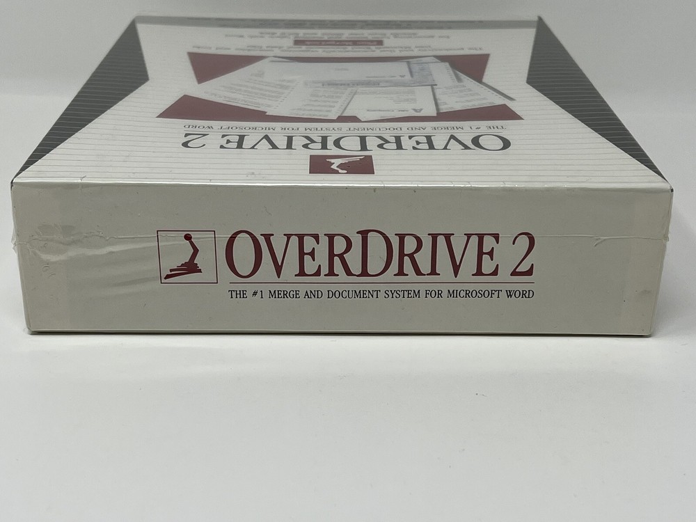 OverDrive 2 Document Management and Assembly System Software for MS Word