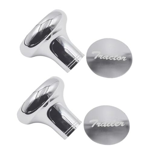 Upgrade Air Brake Knobs for Tractor/Trailer - Air Valve Knobs Compatible 2 PCS