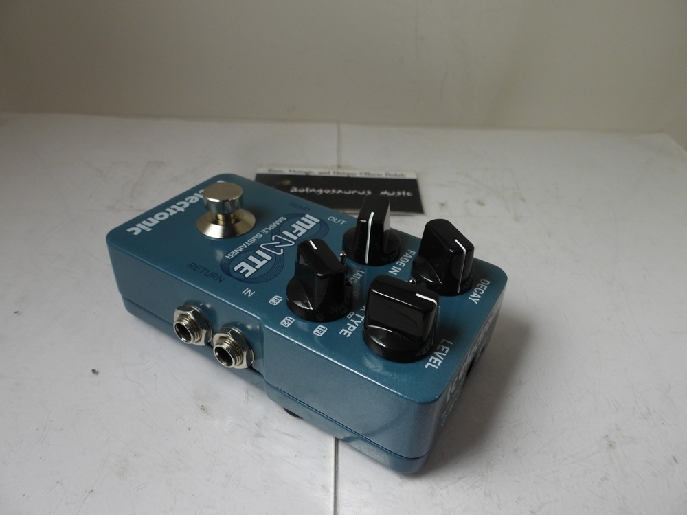 TC Electronics Infinite Sample Sustainer Effects Pedal Full Size Free USA Ship