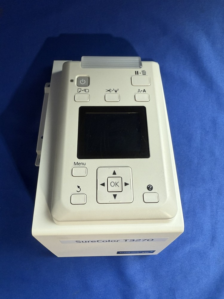 Control Panel from Epson SureColor T3270 Wide Format Printer - Read Description