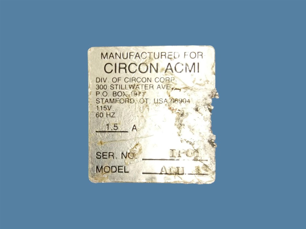 Circon ACMI ALU-1B Halogen Light Source