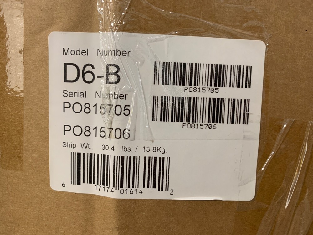 Community D6-B / 6.5" 2-Way High Output Ceiling Speaker / Black (PAIR)