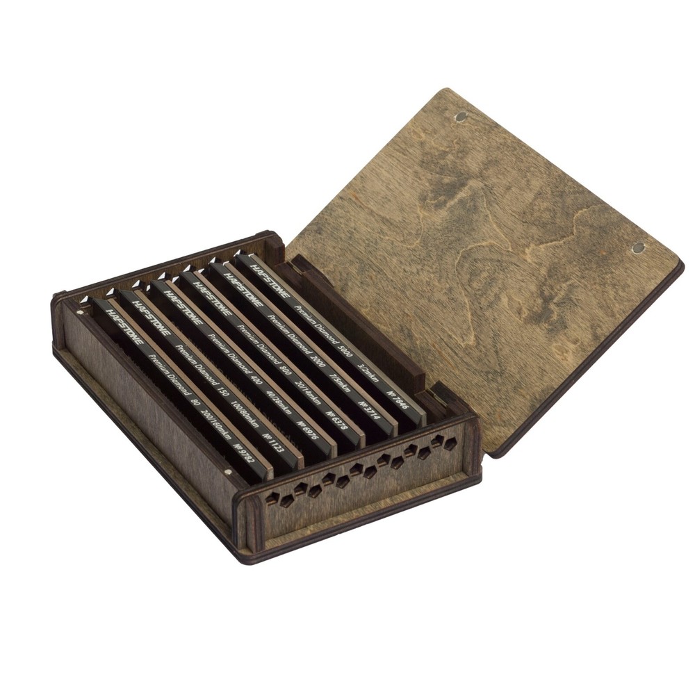 Case Hapstone for 6 Sharpening Stones