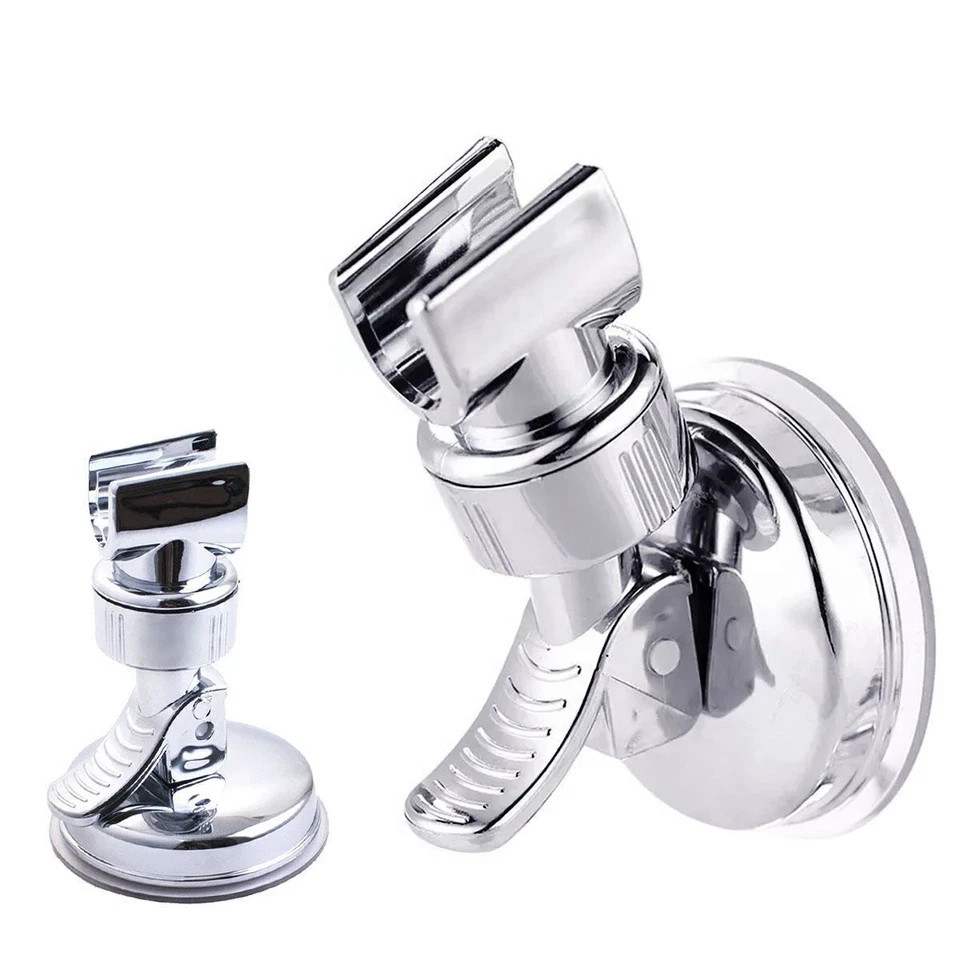Adjustable Shower Head Holder Suction Cup Handheld Showerhead Wall Mount Bracket