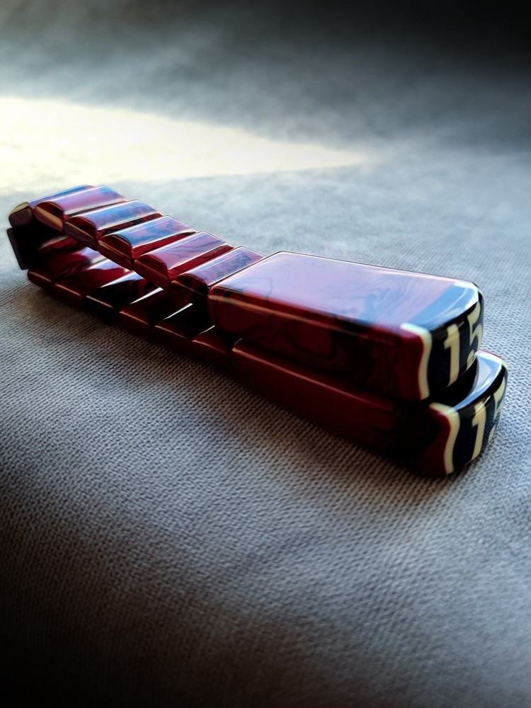 № 15 MASSIVE Luxury Flip rosary SAMURAI Billiard ball Gift CHETKI Четки Handmade