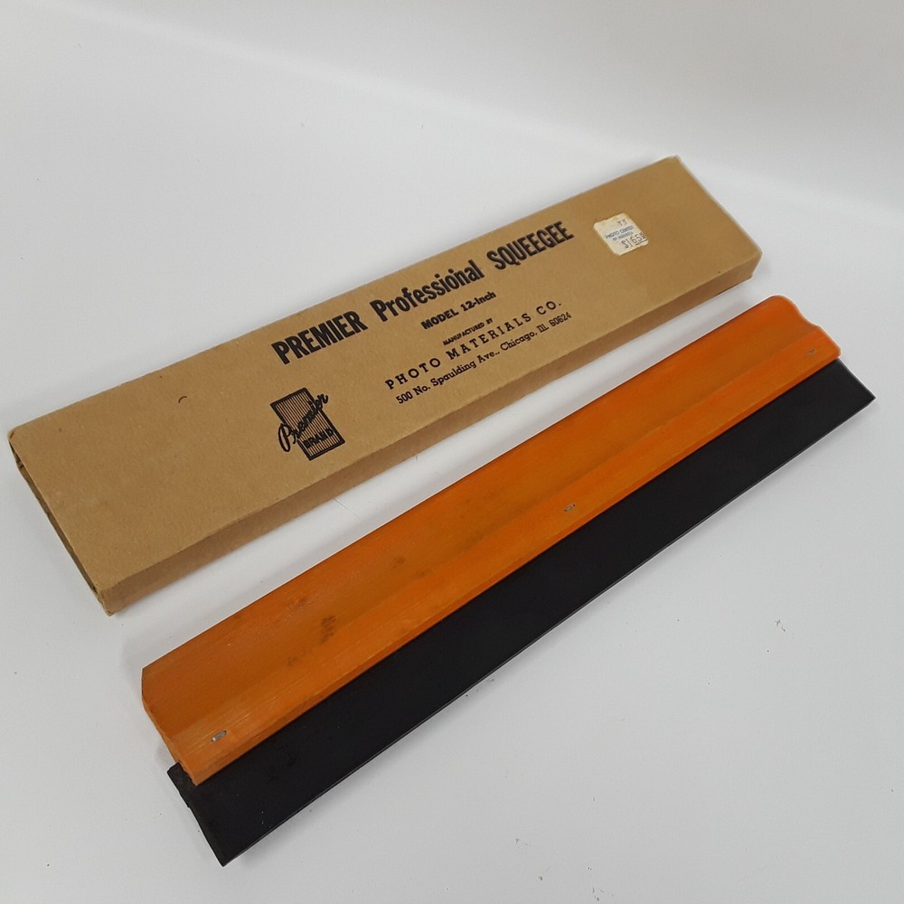 Vintage Premier Professional Squeegee Model-12 Inch Pre-owned
