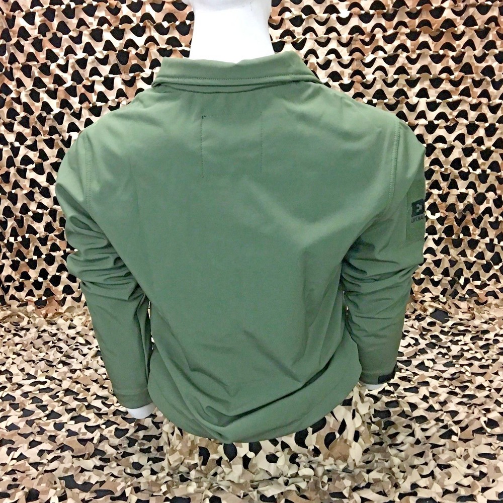 NEW Enola Gaye TechOne Windbreaker Jacket - Olive - Medium