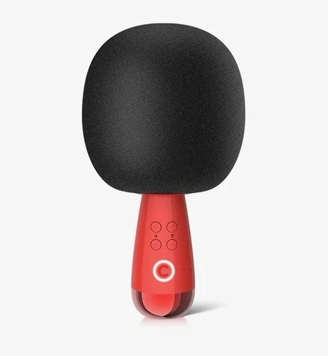 CALF G2 Bluetooth Wireless Portable Handheld Karaoke Microphone & Speaker, Black