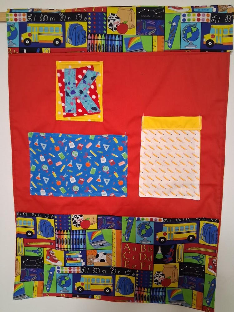 Classroom Banner, Pockets, Wall Chart, Elementary School