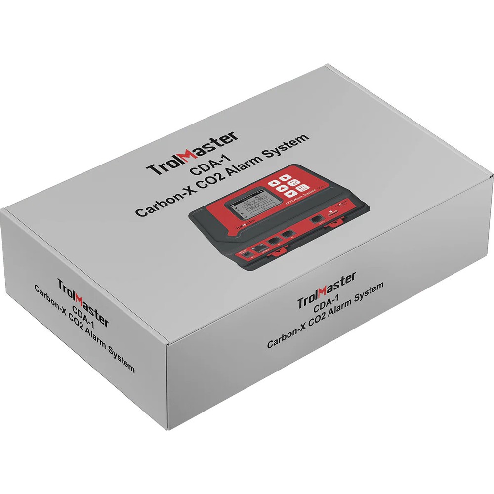 TrolMaster Carbon-X CO2 Alarm System w/ Cable Set