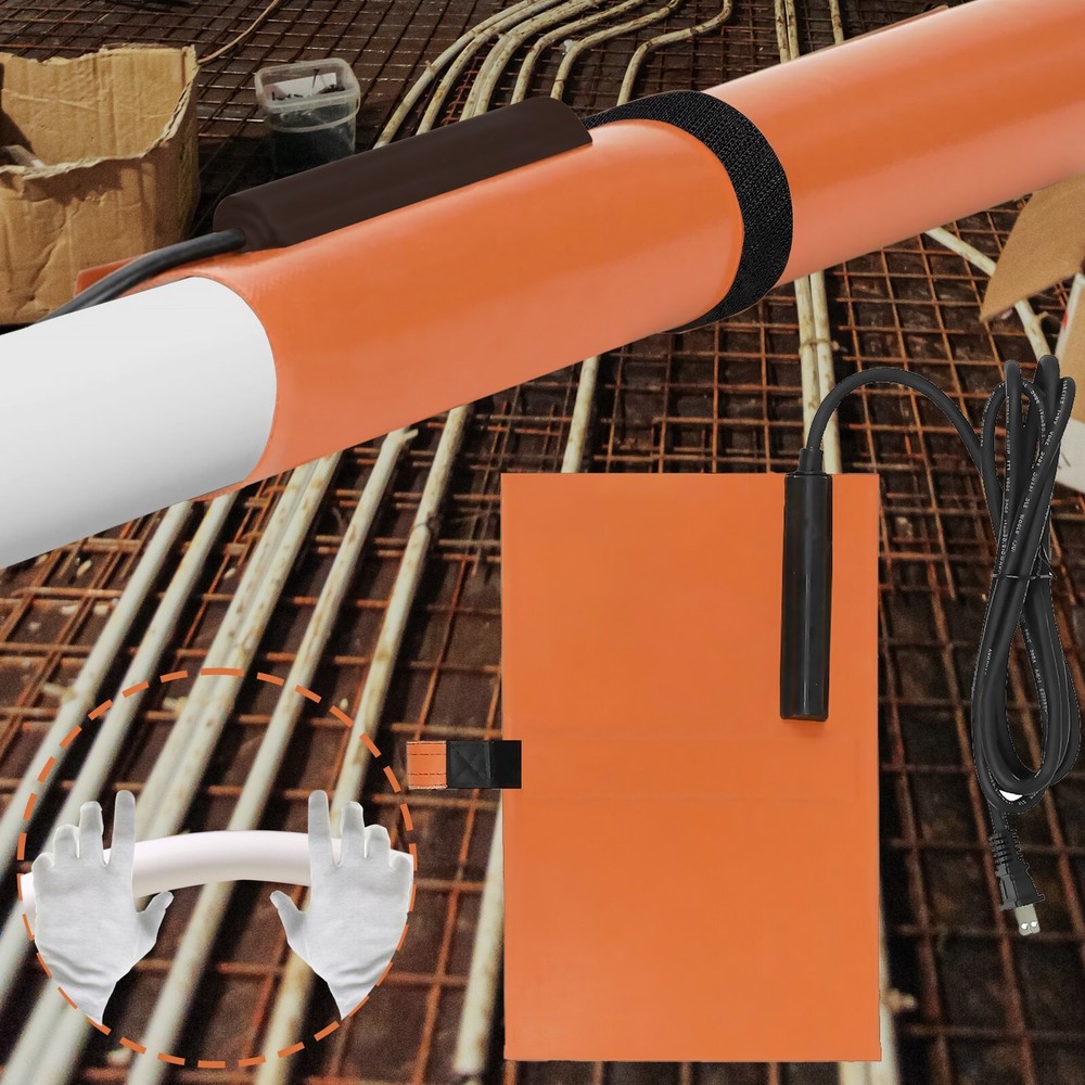 Temp Controlled PVC Blanket - ½"-1½" Pipe 120V