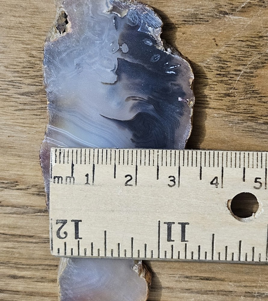 Agate Lapidary Slab Locality Unknown 25 Grams